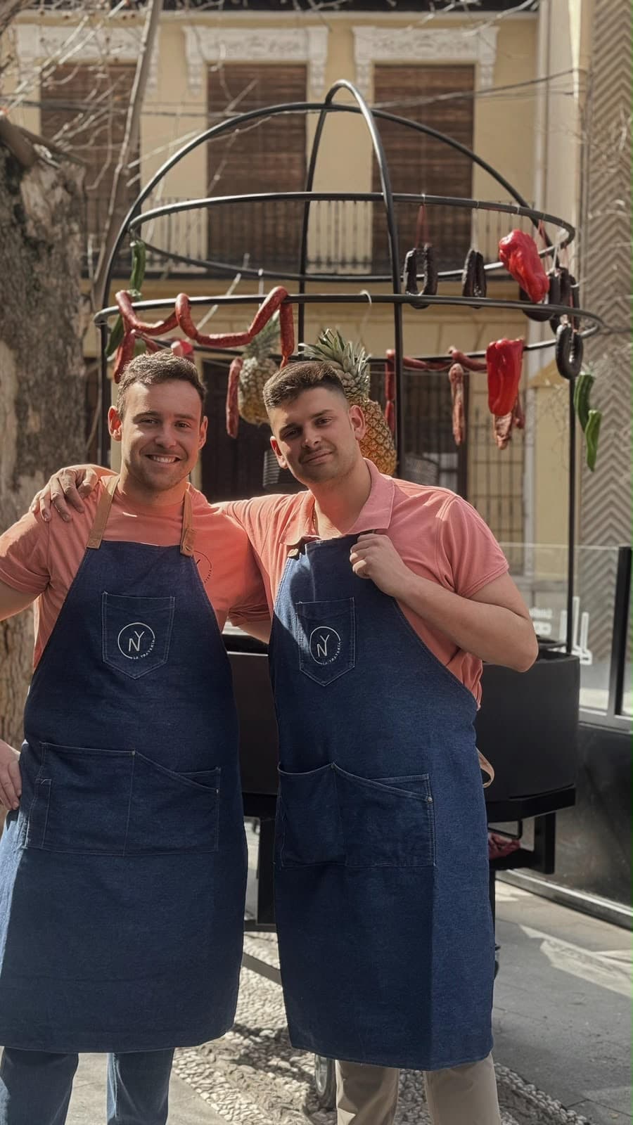 El equipo de Natalio Yanguas Catering